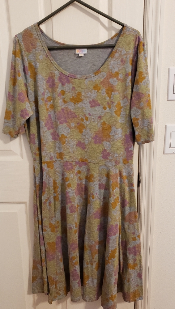Lularoe 3XL mid length sleeve dress